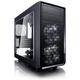 Fractal Design Focus G Mini Black Window - PC Gehäuse - Midi Tower mit Seitlichem Fenster Case Modding für High end Gaming PC - Schwarz