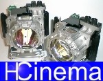 Ersatzlampe PANASONIC PT-DW11K ET-LAD310W / ET-LAD310AW Doppel Lampe Image