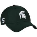 Men's Top of the World Green Michigan State Spartans Triple Threat Adjustable Hat