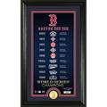 Highland Mint Boston Red Sox 12" x 20" World Series Championships Legacy Supreme Photomint