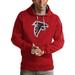 Men's Antigua Red Atlanta Falcons Victory Pullover Hoodie