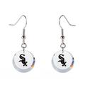 Chicago White Sox Swarovski Pick Off Earrings