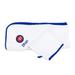 Infant White Chicago Cubs Personalized Hooded Towel & Mitt Set