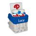 White Philadelphia Phillies Personalized Small Gift Basket