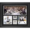 Pittsburgh Penguins 2016 Stanley Cup Champions Framed 20'' x 24'' 3-Photograph Collage with Game-Used Ice from the Final - Limited Edition of 250