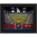 Los Angeles Dodgers 10.5" x 13" Sublimated Team Plaque