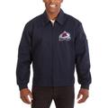 Men's JH Design Navy Colorado Avalanche Cotton Twill Workwear Jacket