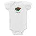 Infant White Minnesota Wild Personalized Bodysuit