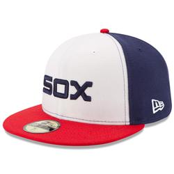 Men's New Era White/Red Chicago White Sox Authentic Collection On-Field 59FIFTY Fitted Hat