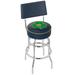 Notre Dame Fighting Irish 25" Team Chrome Double Ring Swivel Bar Stool with Back