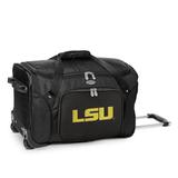 MOJO Black LSU Tigers 22" 2-Wheeled Duffel Bag