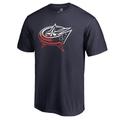 Men's Fanatics Branded Navy Columbus Blue Jackets Gradient Logo T-Shirt