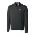 Men's Cutter & Buck Heather Charcoal Purdue Boilermakers Big Tall Lakemont Half-Zip Jacket