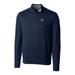 Men's Cutter & Buck Navy Villanova Wildcats Big Tall Lakemont Half-Zip Jacket