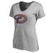 Women's Fanatics Branded Ash Arizona Diamondbacks Cooperstown Collection Forbes T-Shirt