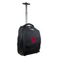 Black Indiana Hoosiers 19'' Premium Wheeled Backpack