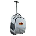 Gray Oklahoma State Cowboys 19'' Premium Wheeled Backpack