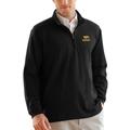 Men's Black Wisconsin-Stevens Point Pointers 1/4-Zip Flat Back Pullover Jacket