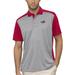 Men's Gray/Red Illinois State Redbirds Vansport Two-Tone Polo