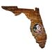 Florida State Seminoles 23.5" x Distressed with Logo Sign