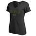 Cincinnati Reds Fanatics Branded Women's Camo T-Shirt - Black