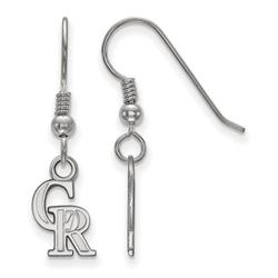 Women's Colorado Rockies Sterling Silver Extra-Small Dangle Earrings