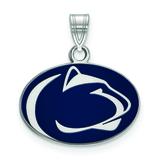 Women's Penn State Nittany Lions Sterling Silver Small Enamel Pendant
