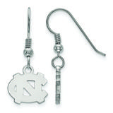 Women's North Carolina Tar Heels Sterling Silver XS Dangle Earrings