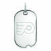 Women's Philadelphia Flyers Sterling Silver Small Dog Tag