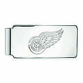 Silver Detroit Red Wings Money Clip