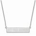 Women's New York Rangers Sterling Silver Small Bar Necklace