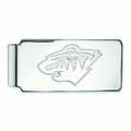 Silver Minnesota Wild Money Clip