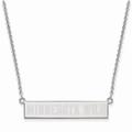 Women's Minnesota Wild Sterling Silver Small Bar Necklace