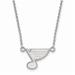 Women's St. Louis Blues Sterling Silver Small Pendant Necklace