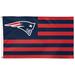 WinCraft New England Patriots 3' x 5' Americana Stars & Stripes Deluxe Flag