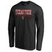 Men's Fanatics Branded Black Texas Tech Red Raiders True Sport Football Long Sleeve T-Shirt