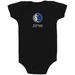 Infant Black Dallas Mavericks Personalized Bodysuit