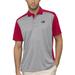 Men's Southern Illinois Edwardsville Cougars Gray/Red Vansport Two-Tone Polo