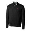 Men's Cutter & Buck Black Alabama Crimson Tide Big Tall Lakemont Half-Zip Jacket