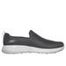 Skechers Men's GOwalk Max Sneaker | Size 7.5 | Charcoal | Textile | Vegan | Machine Washable