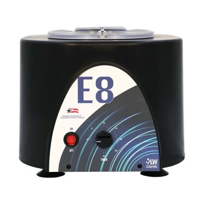 LW Scientific E8F Centrifuge 3500 RPM Fixed Speed with 8 Place 3-15ml Rotor Black E8C-U8AF-1503