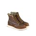 Thorogood Mens American Heritage Wedges 6in Moc Toe Crazyhorse Leather Brown 10.5/D 814-4203-10.5-D