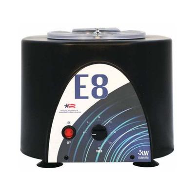 LW Scientific E8F Portafuge Portable Centrifuge 3500 RPM Fixed Speed with 8 Place 3-15ml Rotor 12V Black E8C-U8AF-150P