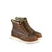 Thorogood Mens American Heritage Wedges 6in Moc Toe Crazyhorse Leather Brown 13/D 814-4203-13-D