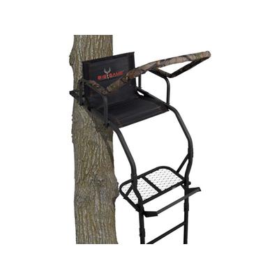 Big Game Treestands The Warrior DXT Ladder Stand Black 17 ft LS3811