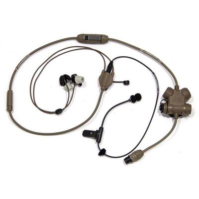 Silynx Clarus Headset w/ CA0117-05 adaptor cable Tan CLAR-T-H-002