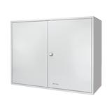 Barska 600 Position Adjustable Key Box Security Safe w/ Key Lock Colored Key Tags Steel White CB12700