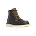 Danner Bull Run Moc Toe 6in Boots Black 8.5EE 15568-8-5EE