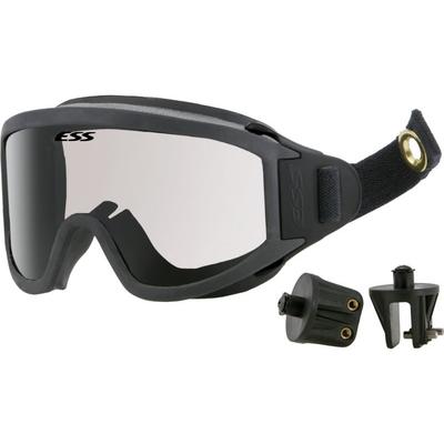 ESS Innerzone 2 Fire & Rescue Protective Goggles Black w/Snap-on/off Function 740-0268