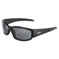 ESS CDI Sunglasses Polarized Mirrored Gray Lenses Black Frame 740-0529